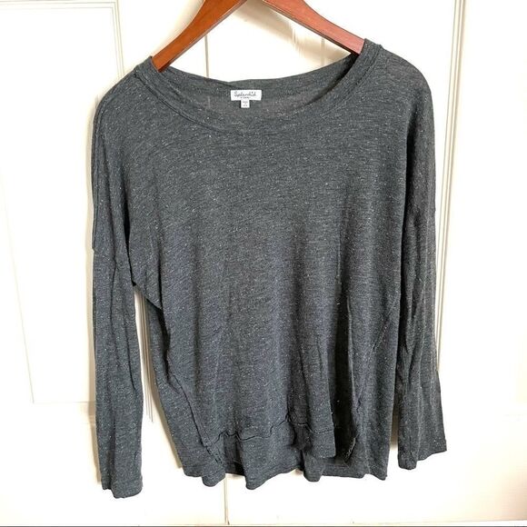 Splendid grey long sleeved top - Picture 1 of 11